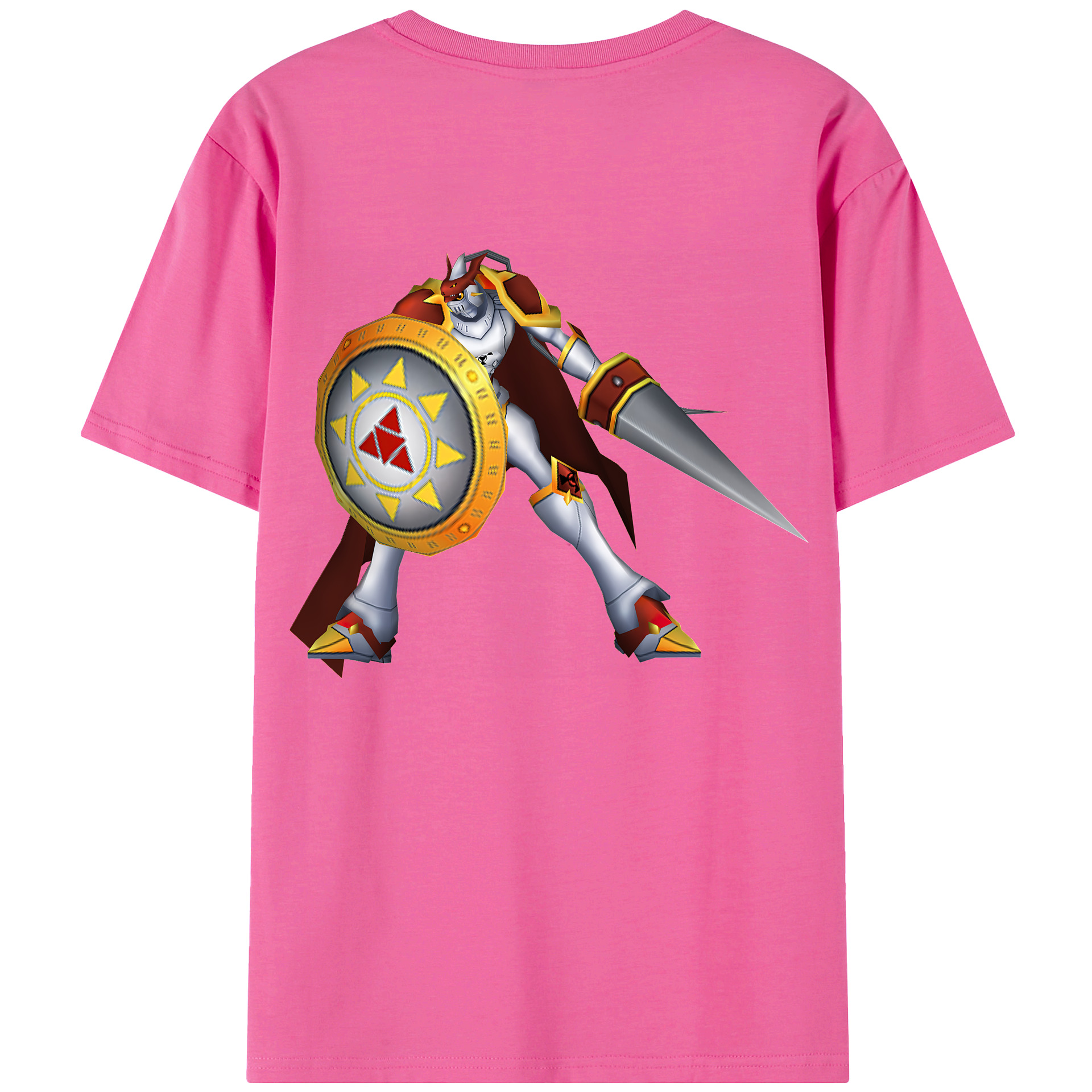 （画像用） Digimon デジタルモンスター/デジモン レディース半袖Tシャツ(バックプリント)